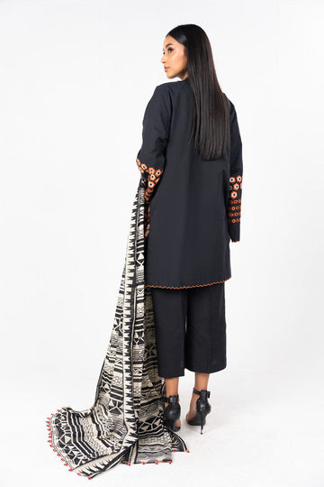 Alkaram Studio FN-1-24-Black Online Shopping